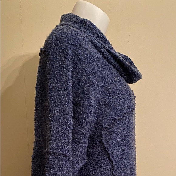 M.I.K.O cowl sweater blue XXL - Picture 3 of 11